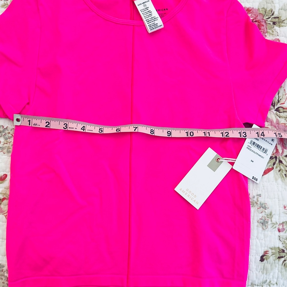 Good American Bright Pink Apparel NWT - Picture 8 of 8